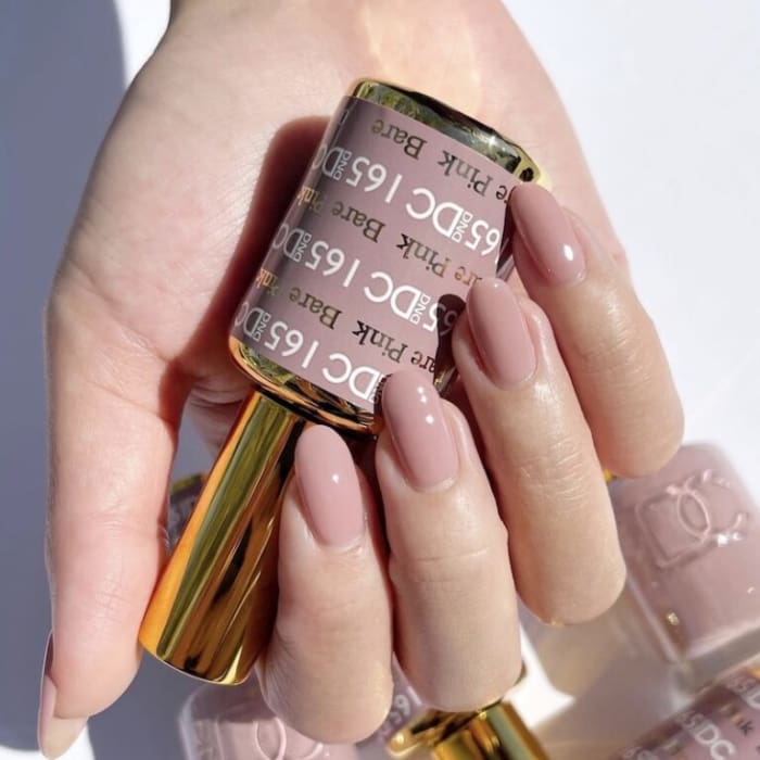 DND DC Matching Pair - Creamy Collection - 165 Bare Pink - OceanNailSupply