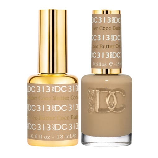 DND DC Matching Pair - Guilty Pleasures Collections - 313 Coco Butter - OceanNailSupply