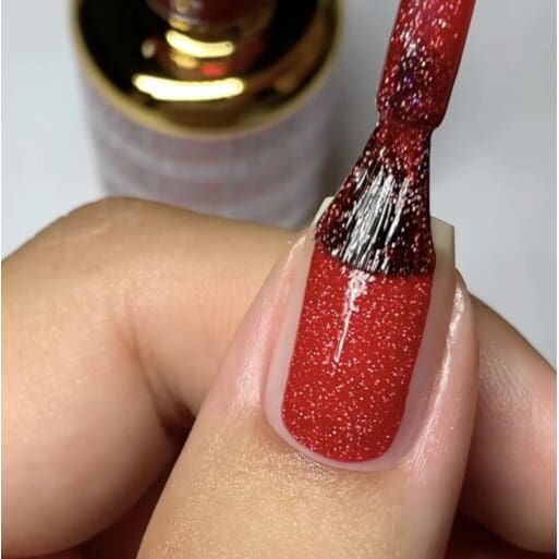 DND DC Mermaid Collection - 226 Vivid Red - OceanNailSupply