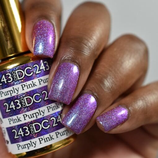 DND DC Mermaid Collection - 243 Purply Pink - OceanNailSupply