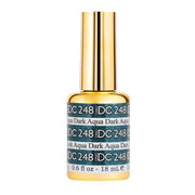 DND DC Mermaid Collection - 248 Dark Aqua - OceanNailSupply
