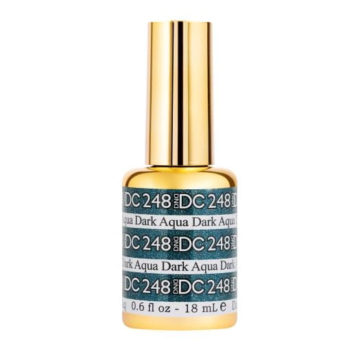 DND DC Mermaid Collection - 248 Dark Aqua - OceanNailSupply