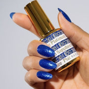 DND DC Platinum Collection - 201 Sapphire - OceanNailSupply