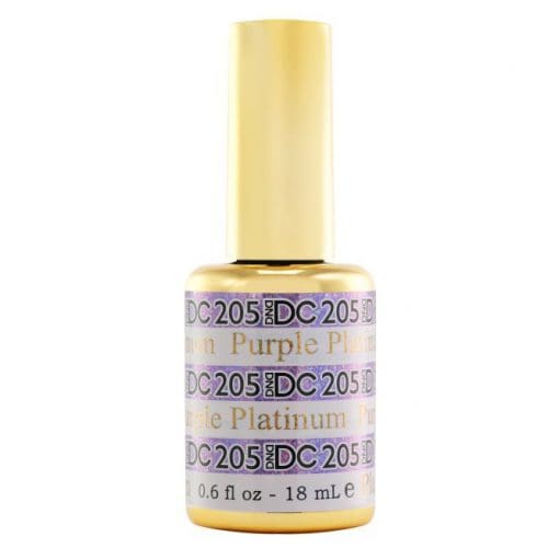 DND DC Platinum Collection - 205 Purple - OceanNailSupply