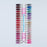 DND DC Platinum Gel Collection 0.5oz - Full set 36 Colors - 6 #181 - #217 w/ Color Chart - OceanNailSupply
