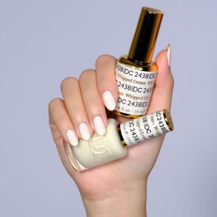 DND DC Sheer Collection 2024 - 2438 Whipped Cream — OceanNailSupply