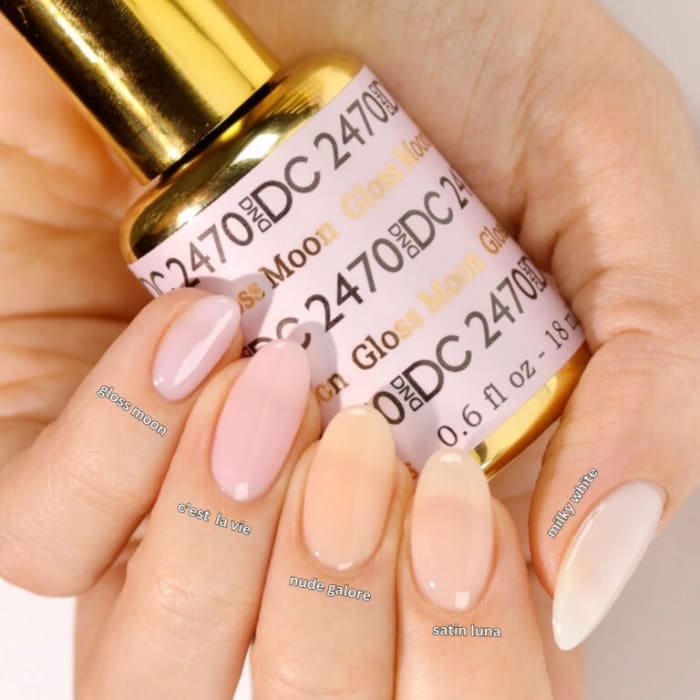 DND DC Sheer Collection 2024 - 2439 Milky White OceanNailSupply