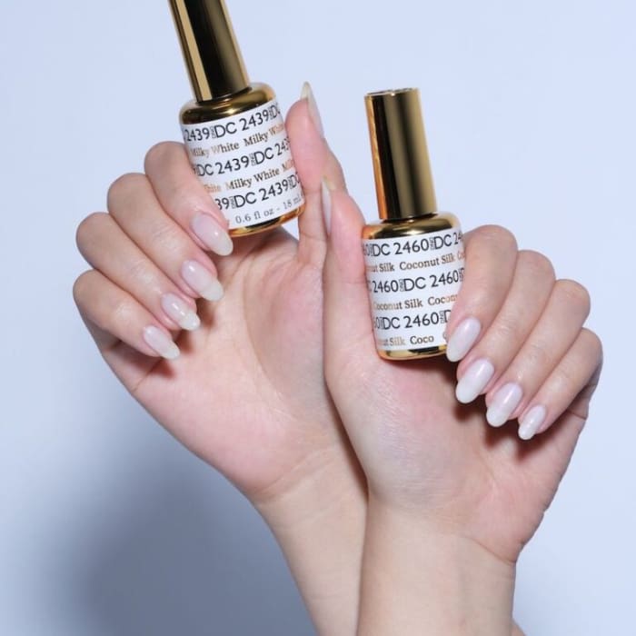 D・Cosmetics DND DC Sheer Collection 2024 - 2460 Coconut Silk — OceanNailSupply