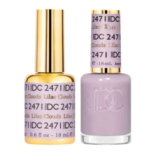 DND DC Sheer Collection 2024 - 2471 Lilac Clouds OceanNailSupply
