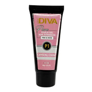 DND Diva Pure Touch Gel (Polygel) - P01 Crystal Clear - OceanNailSupply