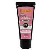 DND Diva Pure Touch Gel (Polygel) - P02 Super White - OceanNailSupply