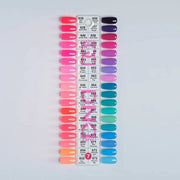 DND Duo Matching Color - Full set 36 colors - 7 #638 - 673 w/ 1 Color Chart - OceanNailSupply