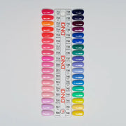 DND Duo Matching Color - Full set 36 colors - 9 #711 - #746 w/ 1 Color Chart - OceanNailSupply