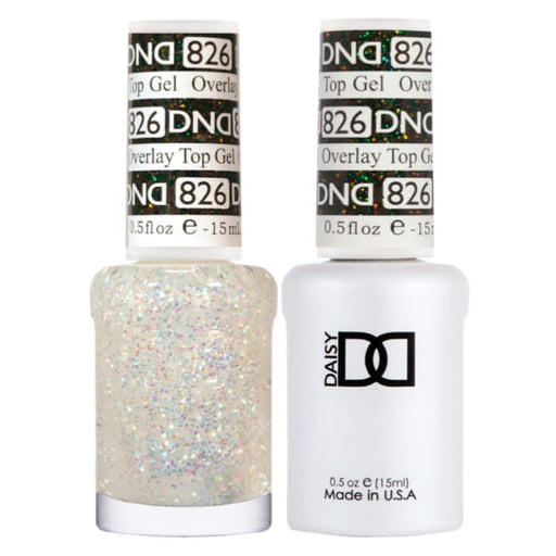 DND Duo Matching Color - OVERLAY GLITTER TOP GELS Collection - 826 - OceanNailSupply