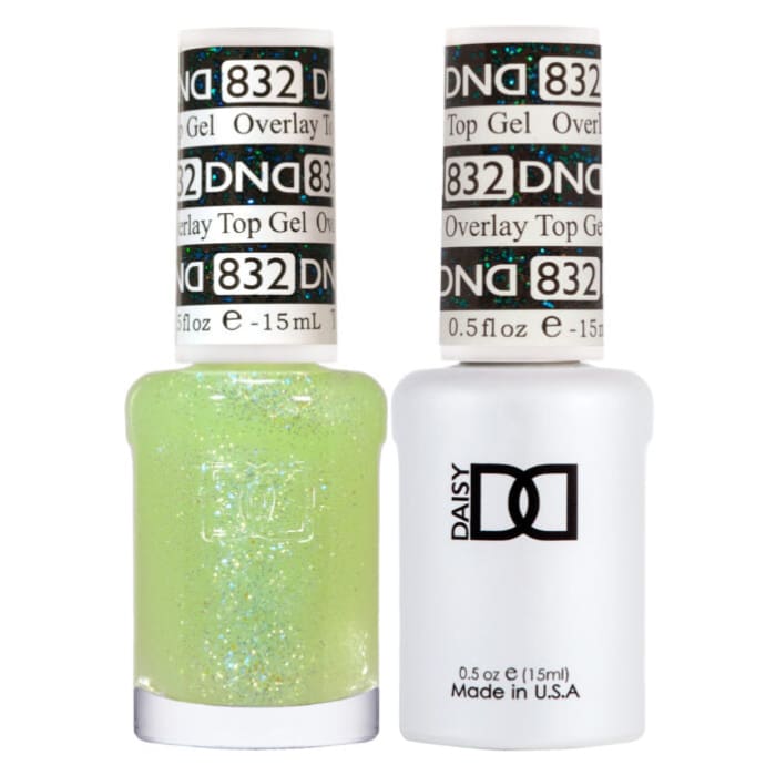 DND Duo Matching Color - OVERLAY GLITTER TOP GELS Collection - 832 - OceanNailSupply