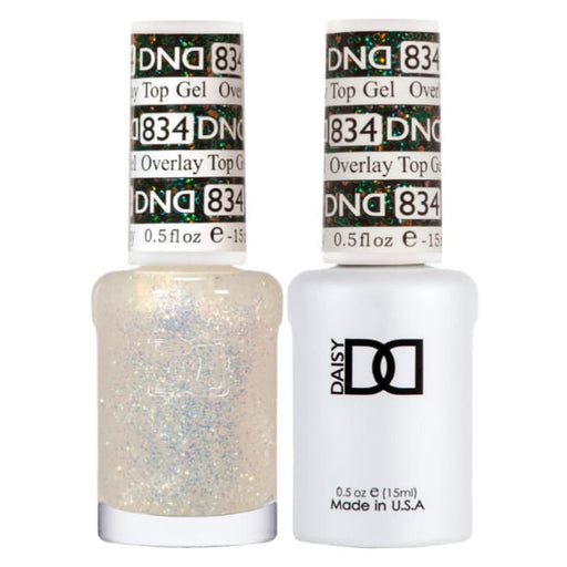 DND Duo Matching Color - OVERLAY GLITTER TOP GELS Collection - 834 - OceanNailSupply