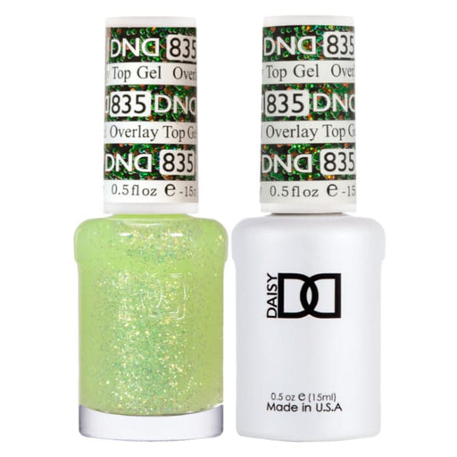 DND Duo Matching Color - OVERLAY GLITTER TOP GELS Collection - 835 - OceanNailSupply