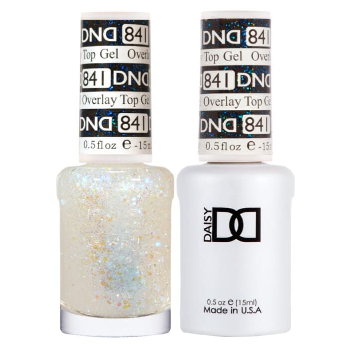 DND Duo Matching Color - OVERLAY GLITTER TOP GELS Collection - 841 - OceanNailSupply
