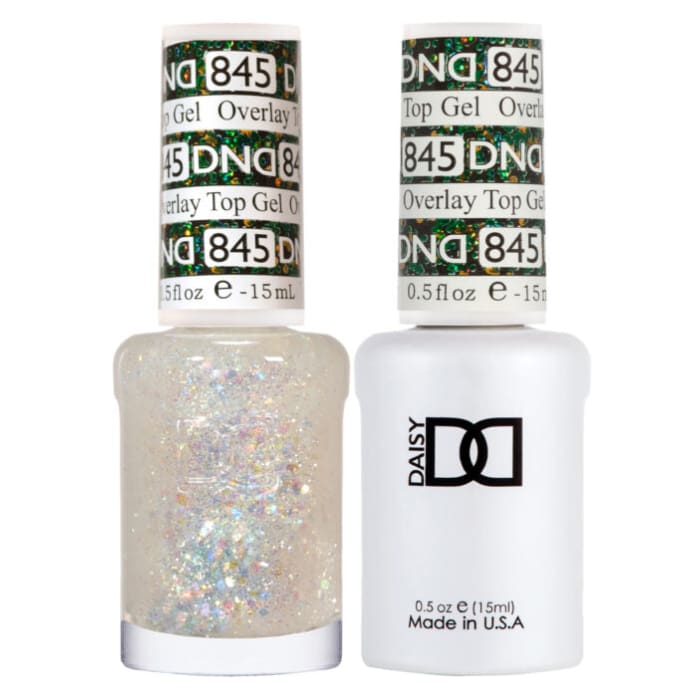 DND Duo Matching Color - OVERLAY GLITTER TOP GELS Collection - 845 - OceanNailSupply