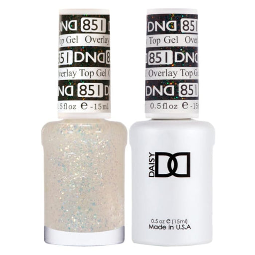 DND Duo Matching Color - OVERLAY GLITTER TOP GELS Collection - 851 - OceanNailSupply