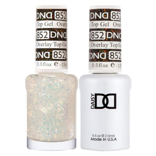 DND Duo Matching Color - OVERLAY GLITTER TOP GELS Collection - 852 - OceanNailSupply