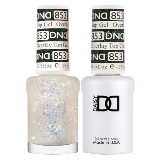 DND Duo Matching Color - OVERLAY GLITTER TOP GELS Collection - 853 - OceanNailSupply