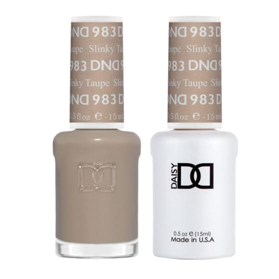 DND Duo Matching Color - Retro Earth-Scape Collection - Slinky Taupe #983 - OceanNailSupply