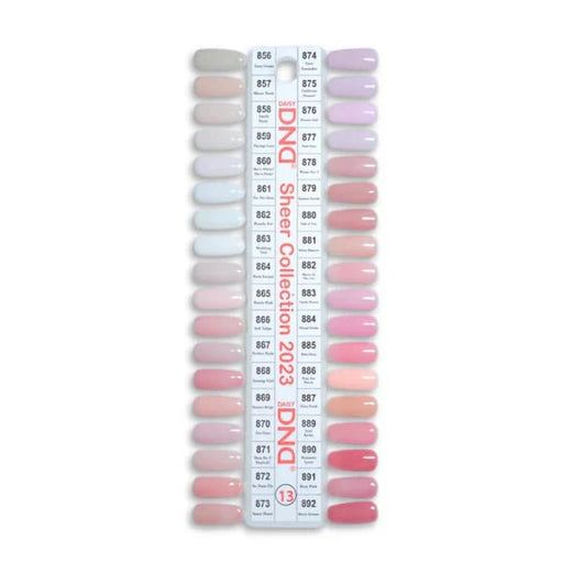 DND GEL ONLY - (Swatch #13) - OceanNailSupply