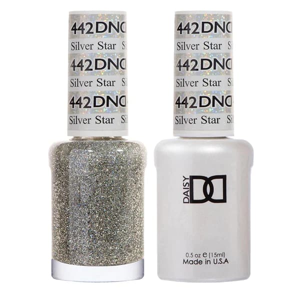 DND Matching Pair - 442 SILVER STAR - OceanNailSupply