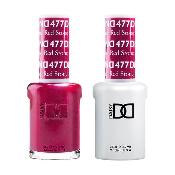 DND Matching Pair - 477 RED STONE - OceanNailSupply