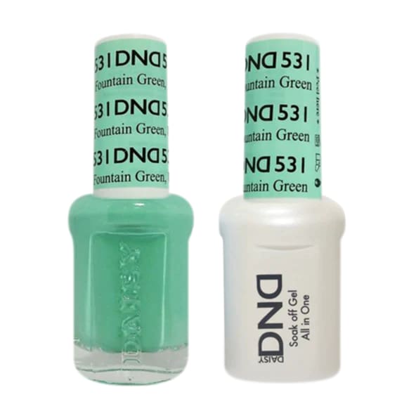 DND Matching Pair - 531 FOUNTAIN GREEN UT - OceanNailSupply