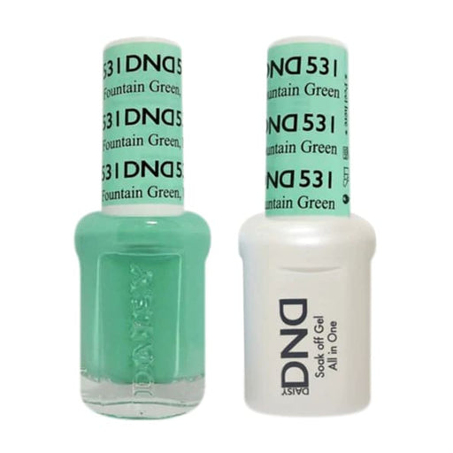 DND Matching Pair - 531 FOUNTAIN GREEN UT - OceanNailSupply