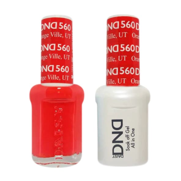 DND Matching Pair - 560 ORANGE VILLE UT - OceanNailSupply