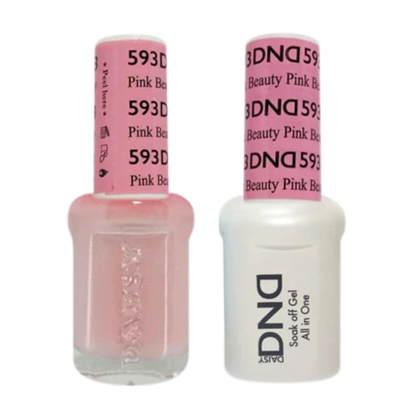 DND Matching Pair - 593 PINK BEAUTY - OceanNailSupply