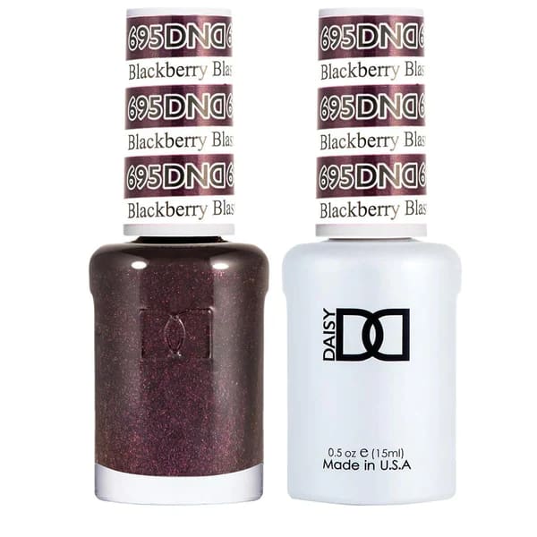 DND Matching Pair - 695 BLACKBERRY BLAST - OceanNailSupply