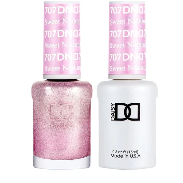 DND Matching Pair - 707 SWEET NOTHING - OceanNailSupply