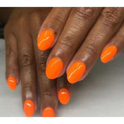 DND Matching Pair - 713 ORANGE SHERBET - OceanNailSupply