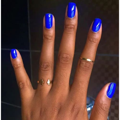 DND Matching Pair - 734 BERRY BLUE - OceanNailSupply