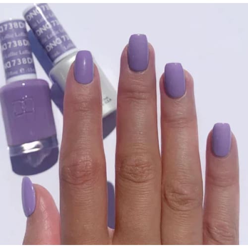 DND Matching Pair - 737 CRUSHED GRAPE - OceanNailSupply