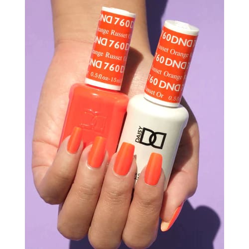 DND Matching Pair - 760 RUSSET ORANGE - OceanNailSupply