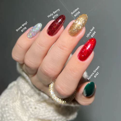 DND Matching Pair - 770 HOLY BERRY - OceanNailSupply