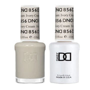 DND Matching Pair - Sheer Collection - 856 Ivory Cream - OceanNailSupply