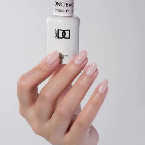 DND Matching Pair - Sheer Collection - 860 She’s White? She’s Pink? - OceanNailSupply