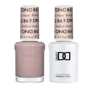 DND Matching Pair - Sheer Collection - 867 Perfect Nude - OceanNailSupply