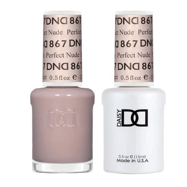 DND Matching Pair - Sheer Collection - 867 Perfect Nude - OceanNailSupply