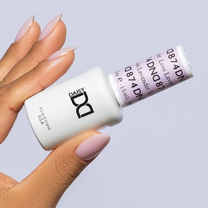 DND Matching Pair - Sheer Collection - 874 Loss Lavender - OceanNailSupply