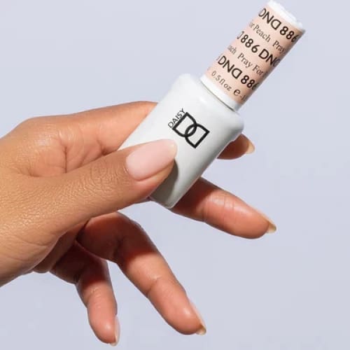 DND Matching Pair - Sheer Collection - 886 Pray For Peach - OceanNailSupply