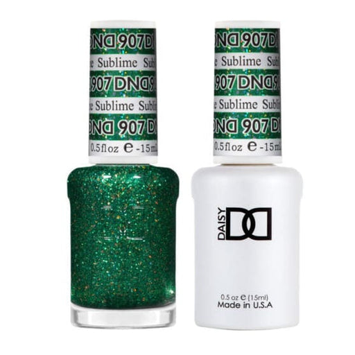 DND Matching Pair - Super Glitter Collection - 907 Sublime - OceanNailSupply
