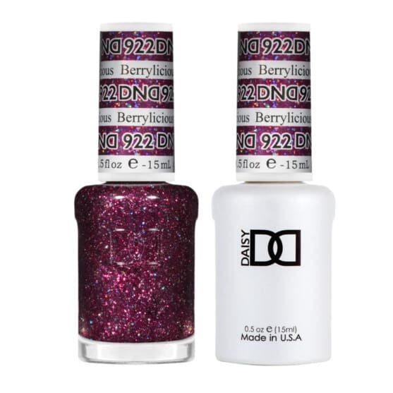 DND Matching Pair - Super Glitter Collection - Berrylicious #922 - OceanNailSupply