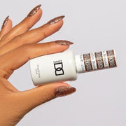 DND Matching Pair - Super Glitter Collection - Bronzed Era #928 - OceanNailSupply